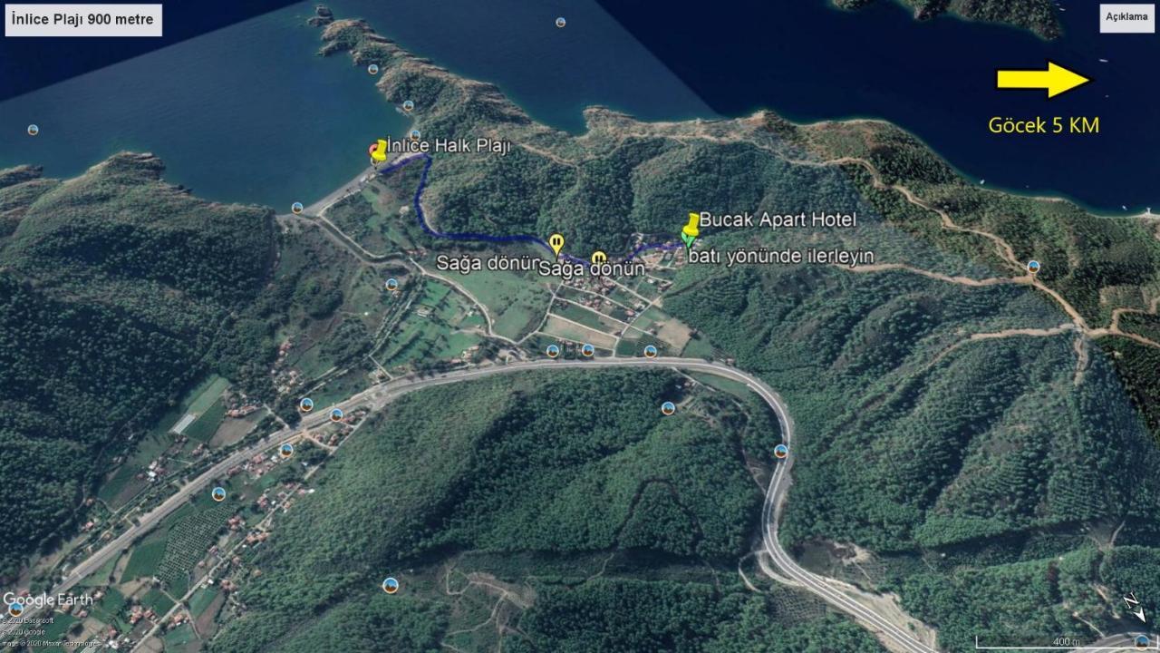 Bucak Apart Hotel Goecek & Beach Zewnętrze zdjęcie